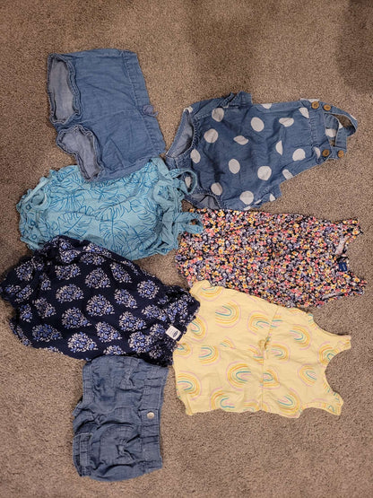 18-24 month summer girls bundle, Kids 24 Month (18-24M)