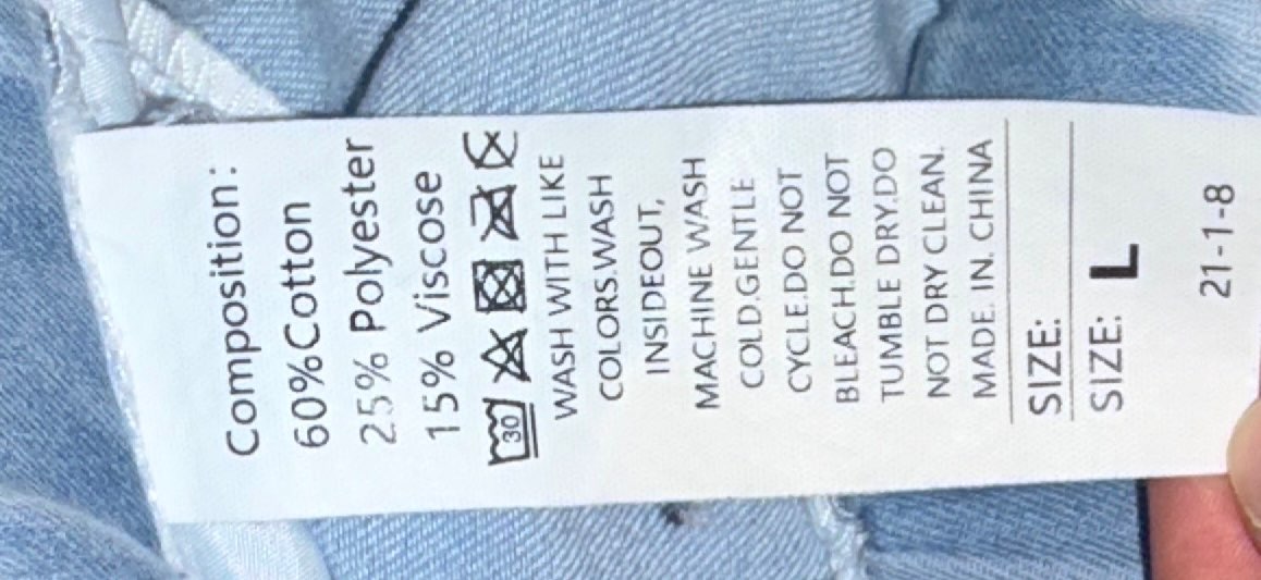 Jean Shorts (3), Maternity M (8-10)