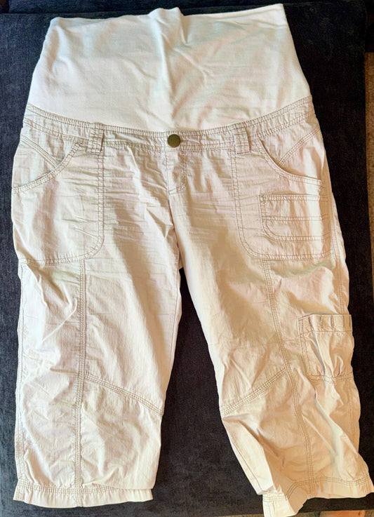 Cargo Capris, Maternity M (8-10)
