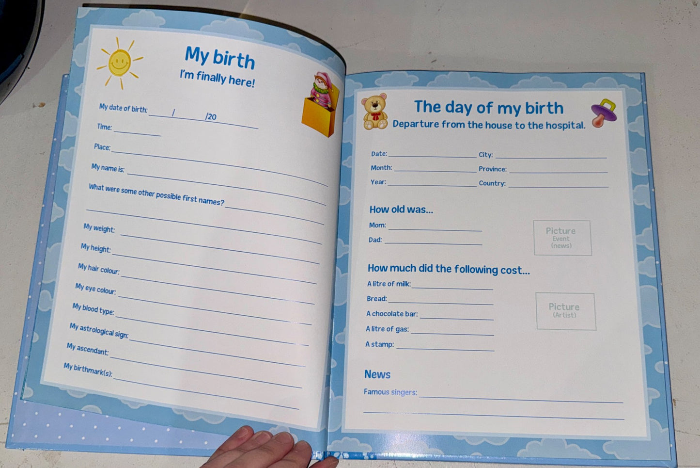 Baby Album/Book