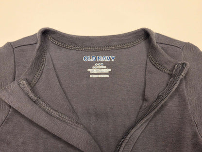 Old Navy Dark Grey Sleeper, Size 6-9M, Kids 9 Month (6-9M)