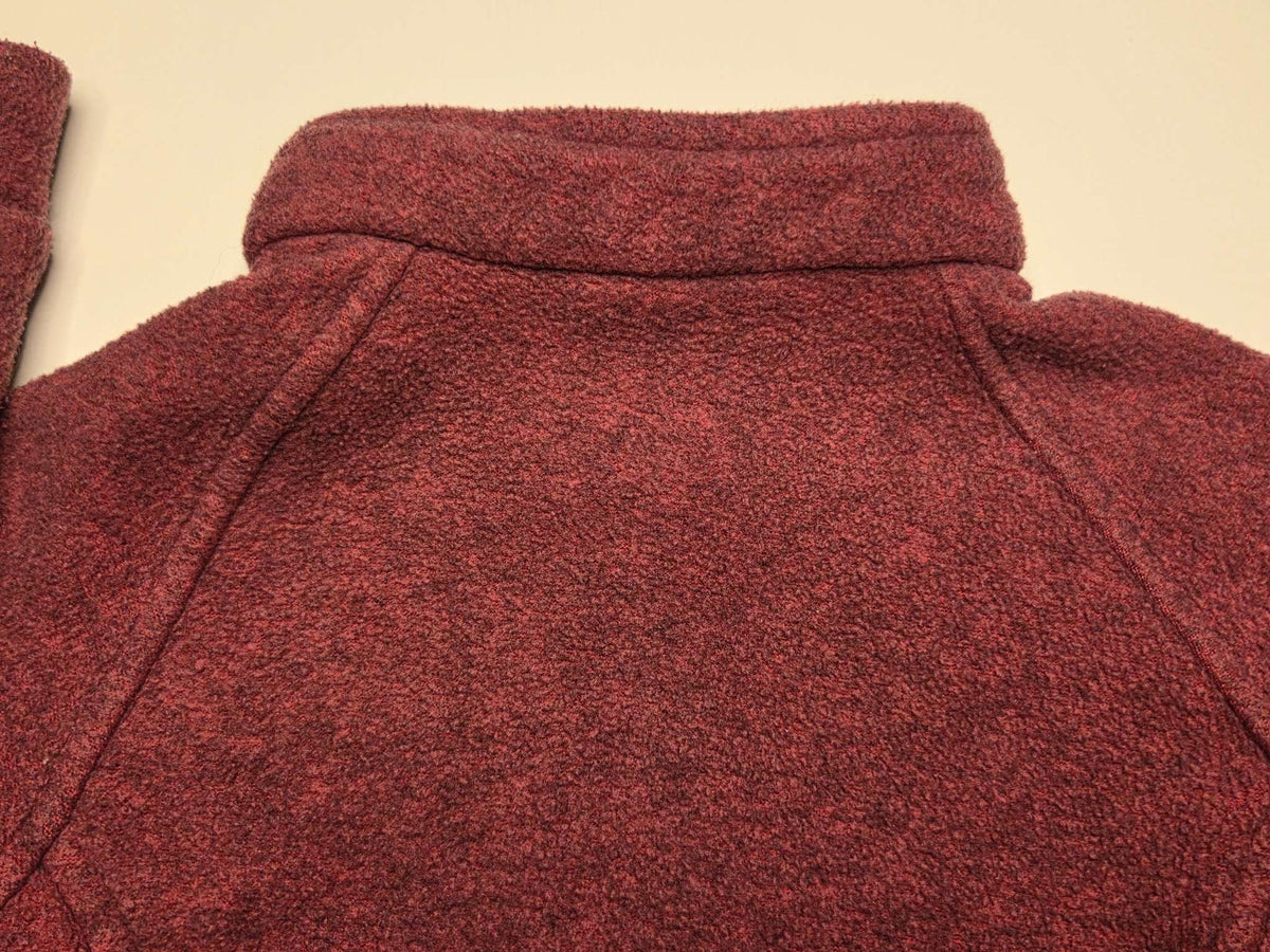 Columbia Fleece Jacket, Maroon, Size 6-12M, Kids 12 Month (9-12M)
