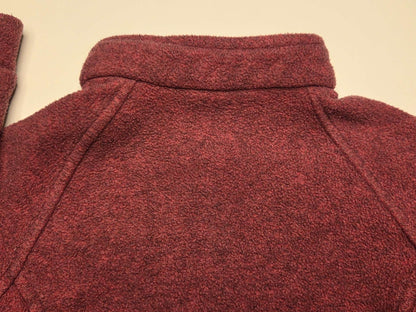 Columbia Fleece Jacket, Maroon, Size 6-12M, Kids 12 Month (9-12M)
