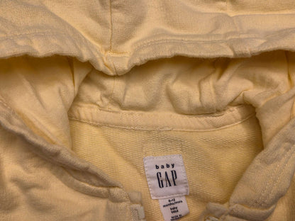 Baby Gap Bear Hoodie Sweater, Yellow, 6-12M, Kids 12 Month (9-12M)