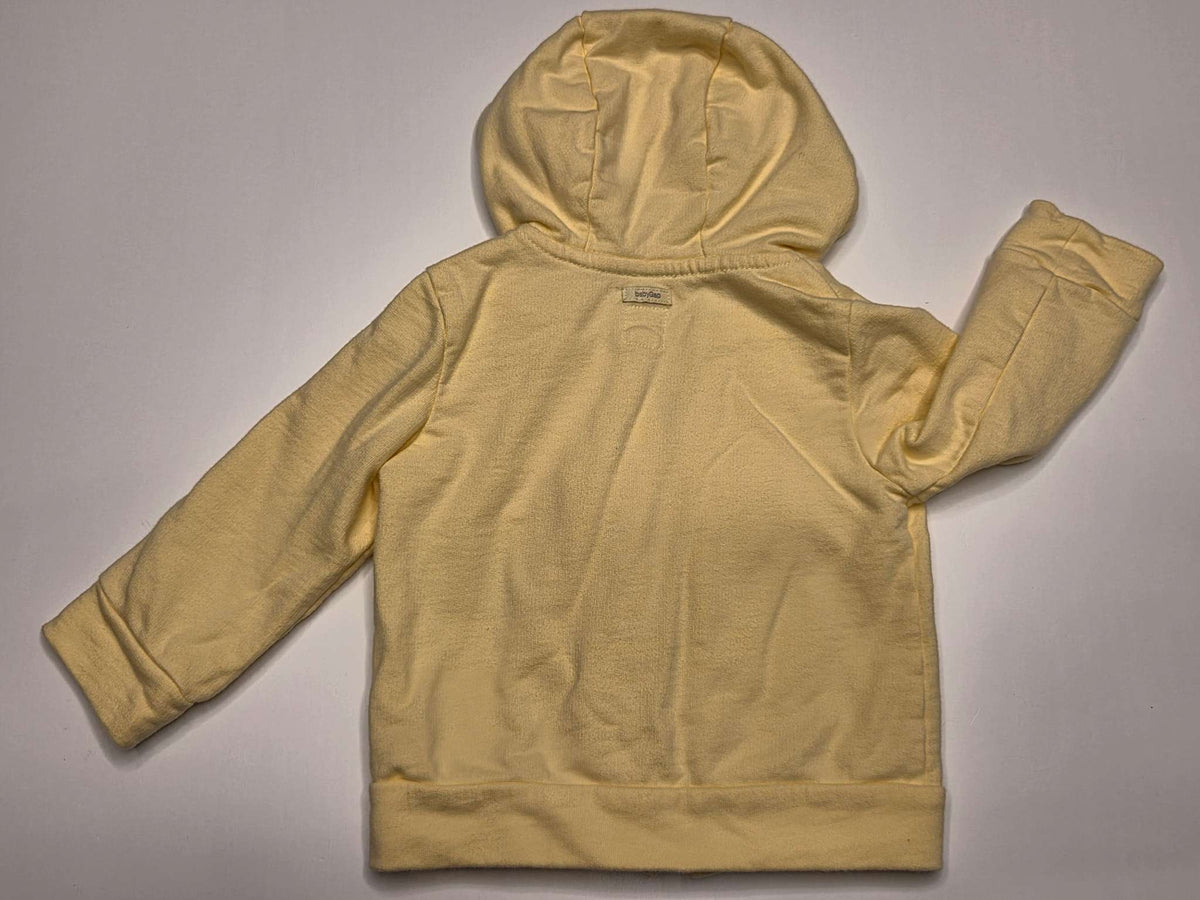 Baby Gap Bear Hoodie Sweater, Yellow, 6-12M, Kids 12 Month (9-12M)
