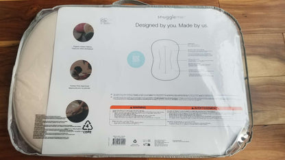 Snuggle Me Curve Lounger in Natural and 2 Muslin Covers