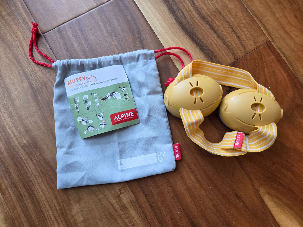 Alpine Muffy Baby Hearing Protection Earmuffs, Yellow