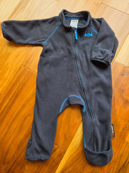 Helly Hansen Dark Blue Fleece Base Layer, 3M, Kids 3 Month (0-3M)