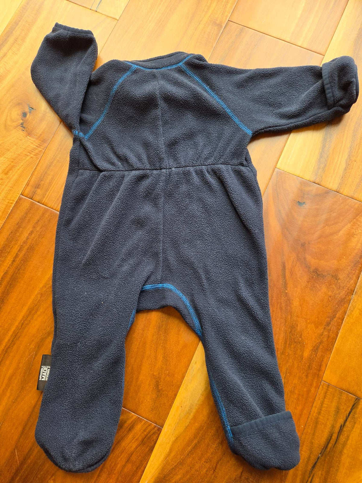 Helly Hansen Dark Blue Fleece Base Layer, 3M, Kids 3 Month (0-3M)