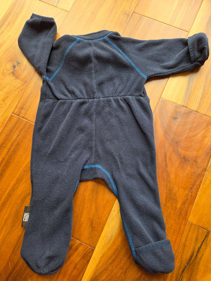 Helly Hansen Dark Blue Fleece Base Layer, 3M, Kids 3 Month (0-3M)