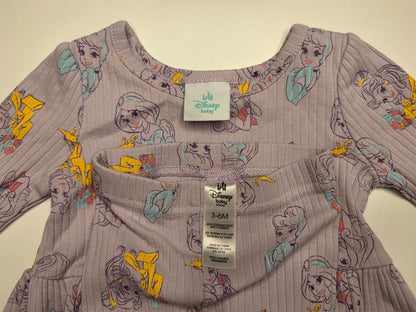Disney Baby Purple Set, 3-6M, Kids 6 Month (3-6M)