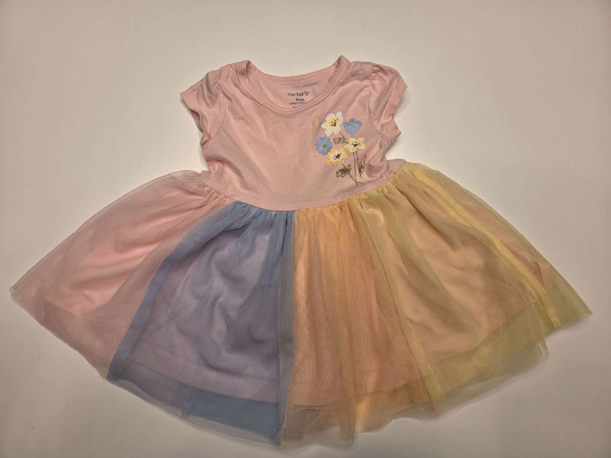 Girls Dress Bundle, 4 Items, Size 6-12M (Old Navy, Carter’s, Joe Fresh), Kids 12 Month (9-12M)