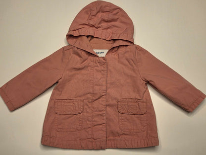 Old Navy Pink Light Jacket, 6-12M, Kids 12 Month (9-12M)