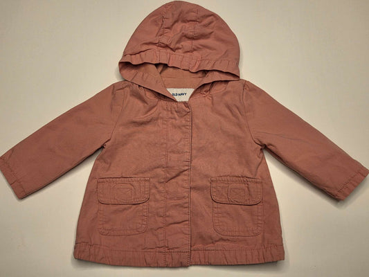 Old Navy Pink Light Jacket, 6-12M, Kids 12 Month (9-12M)