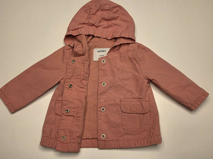 Old Navy Pink Light Jacket, 6-12M, Kids 12 Month (9-12M)