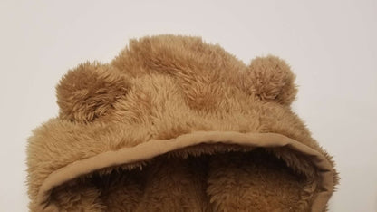 Brown Teddy Bear Bunting, Kids 3 Month (0-3M)