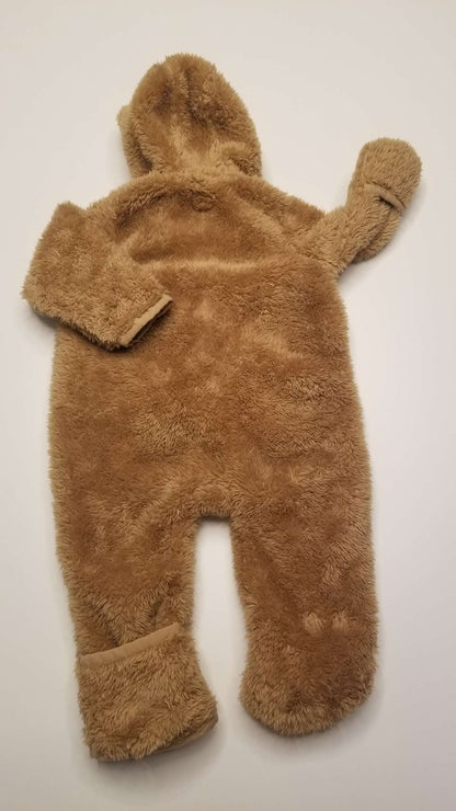 Brown Teddy Bear Bunting, Kids 3 Month (0-3M)
