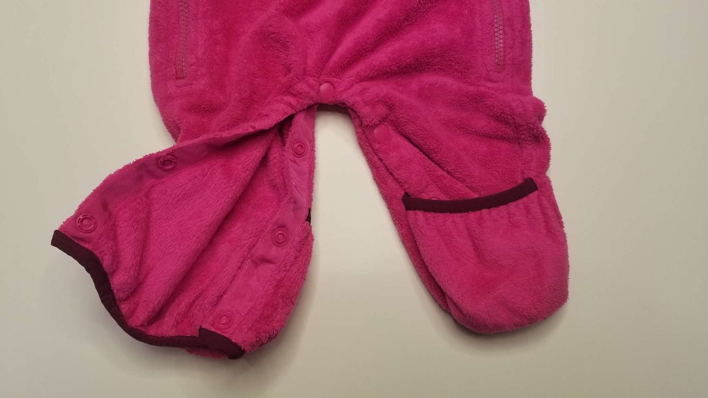 The North Face 3-6M Pink Fleece Bunting , Kids 6 Month (3-6M)