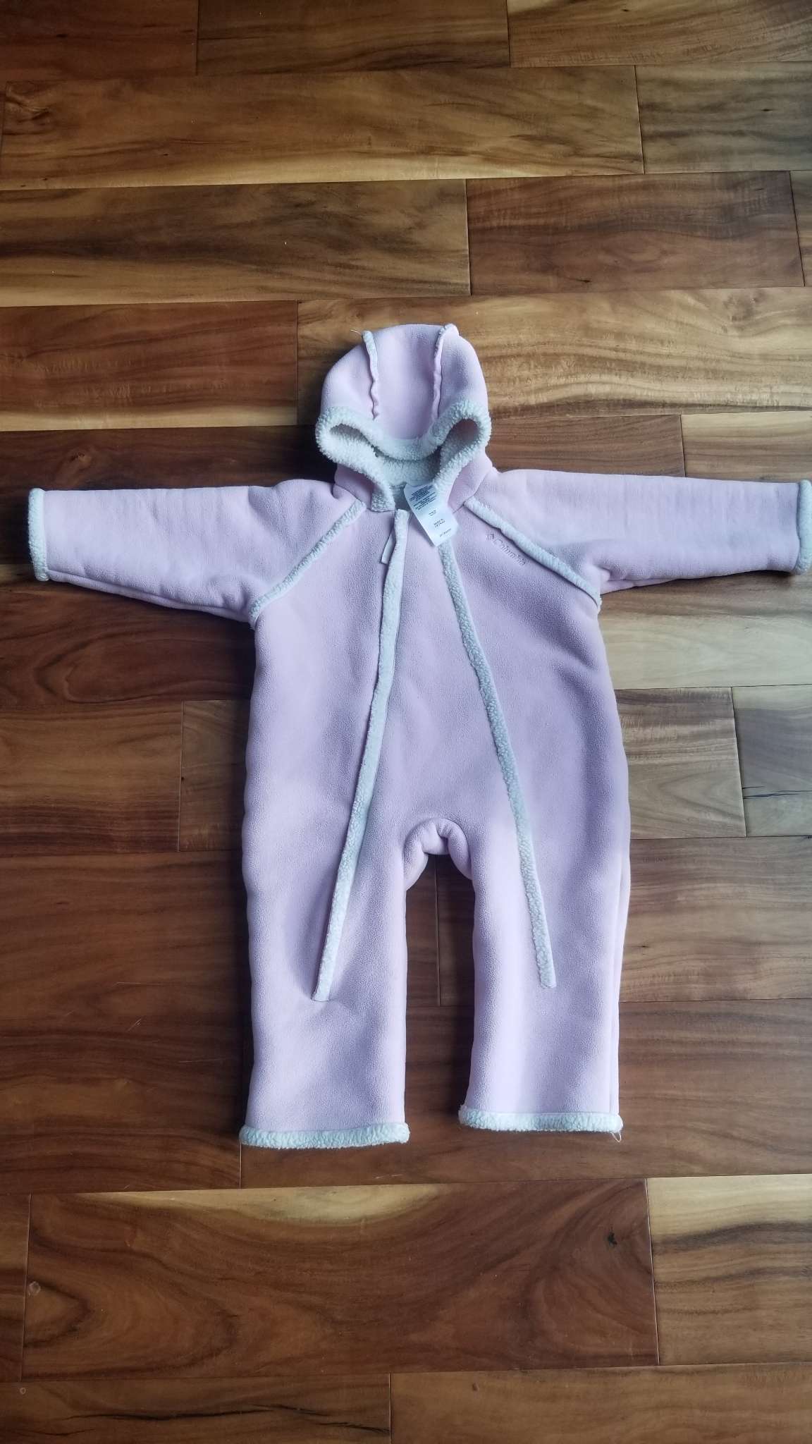 Columbia Light Pink Winter Bunting, 24M, Kids 24 Month (18-24M)