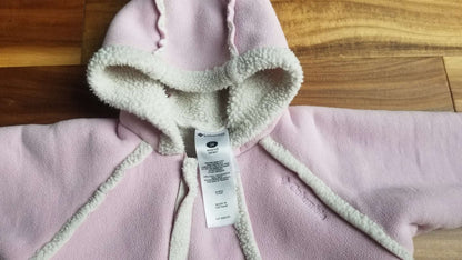 Columbia Light Pink Winter Bunting, 24M, Kids 24 Month (18-24M)