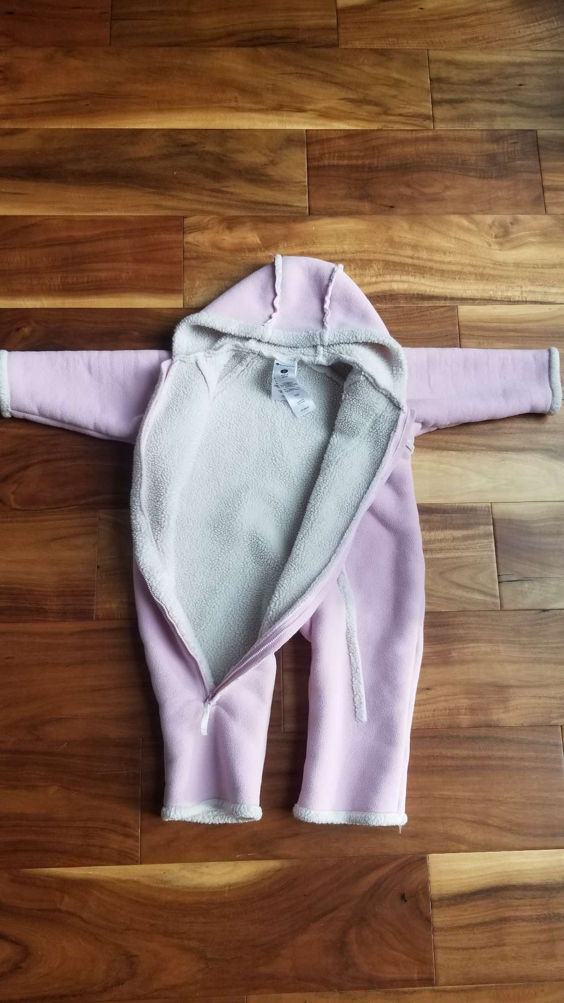 Columbia Light Pink Winter Bunting, 24M, Kids 24 Month (18-24M)