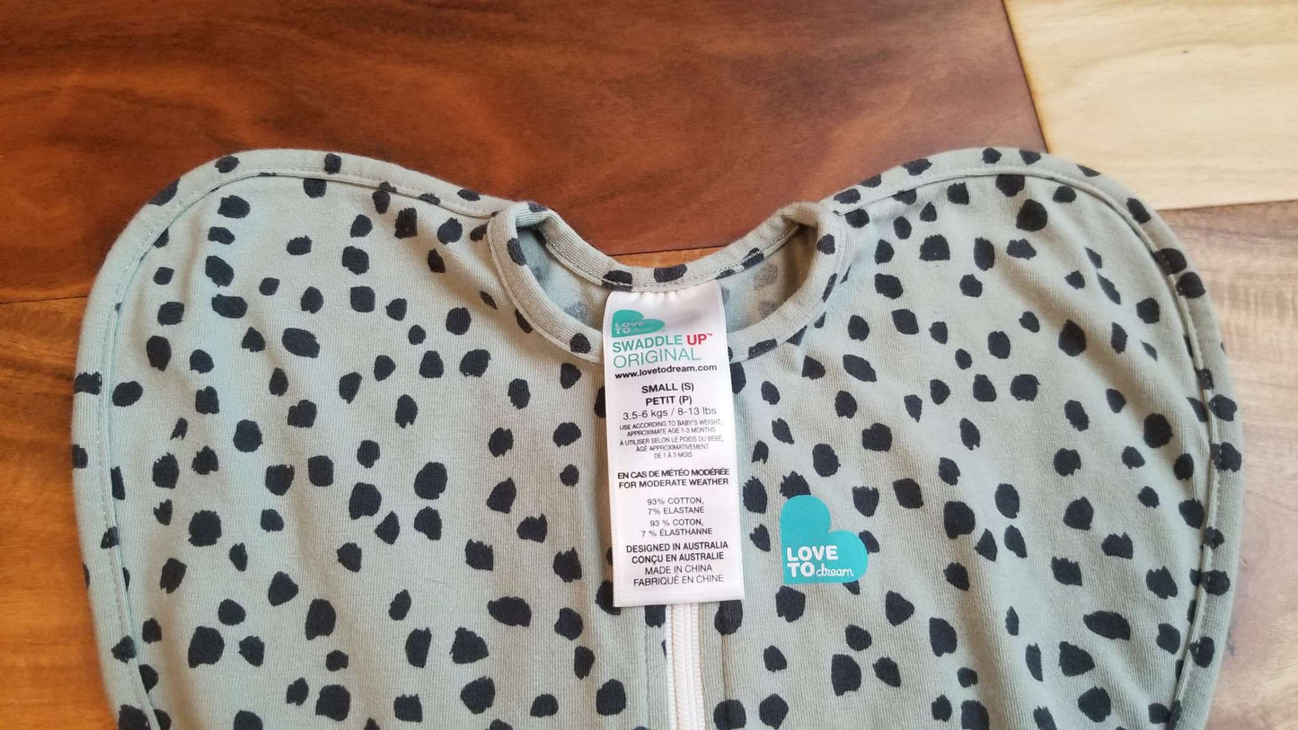 Love to Dream Swaddle Up Original, Size Small, 3.5-6 kgs, 0-6 Months (Small)