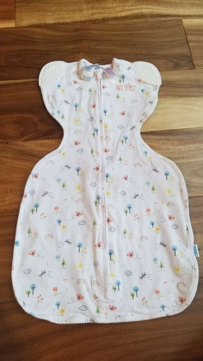 Halo Sleepsack Self-Soothing Swaddle, Size Small, 0.5 tog, 0-6 Months (Small)