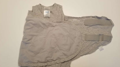 Halo Sleepsack Swaddle, Grey, Size Small 3-6M, 0-6 Months (Small)