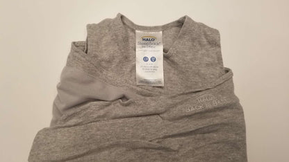 Halo Sleepsack Swaddle, Grey, Size Small 3-6M, 0-6 Months (Small)