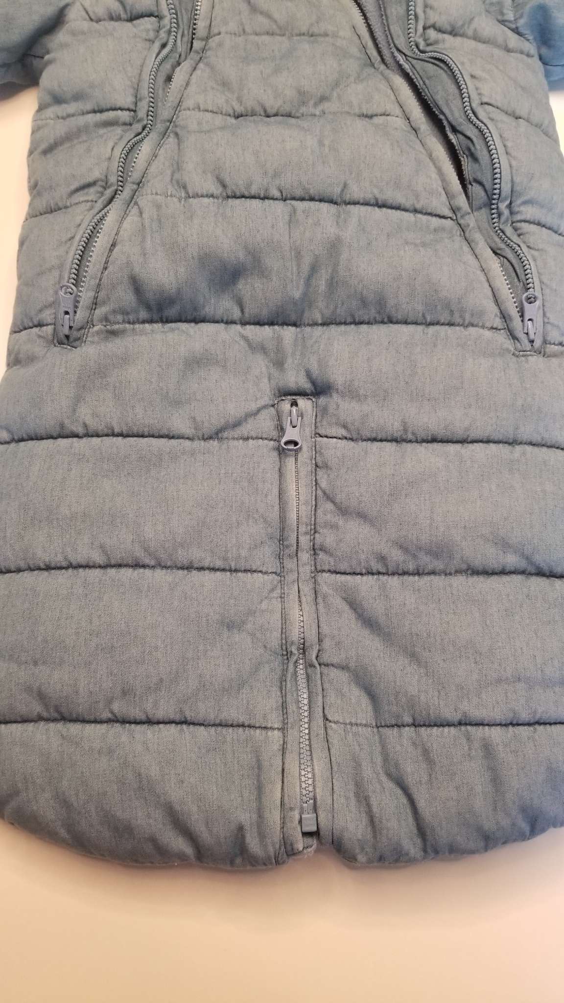 Baby Gap 0-3M Blue Bear Suit/Bunting, Kids 3 Month (0-3M)