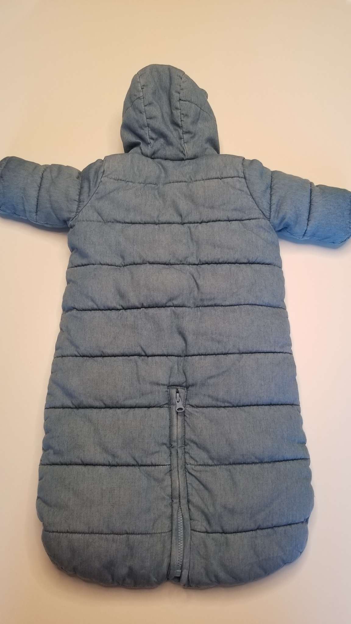 Baby Gap 0-3M Blue Bear Suit/Bunting, Kids 3 Month (0-3M)