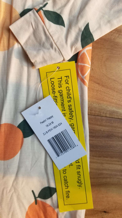 ZippyJamz NWT Peelin’ Happy Sleeper, Size 18-24M, Kids 24 Month (18-24M)