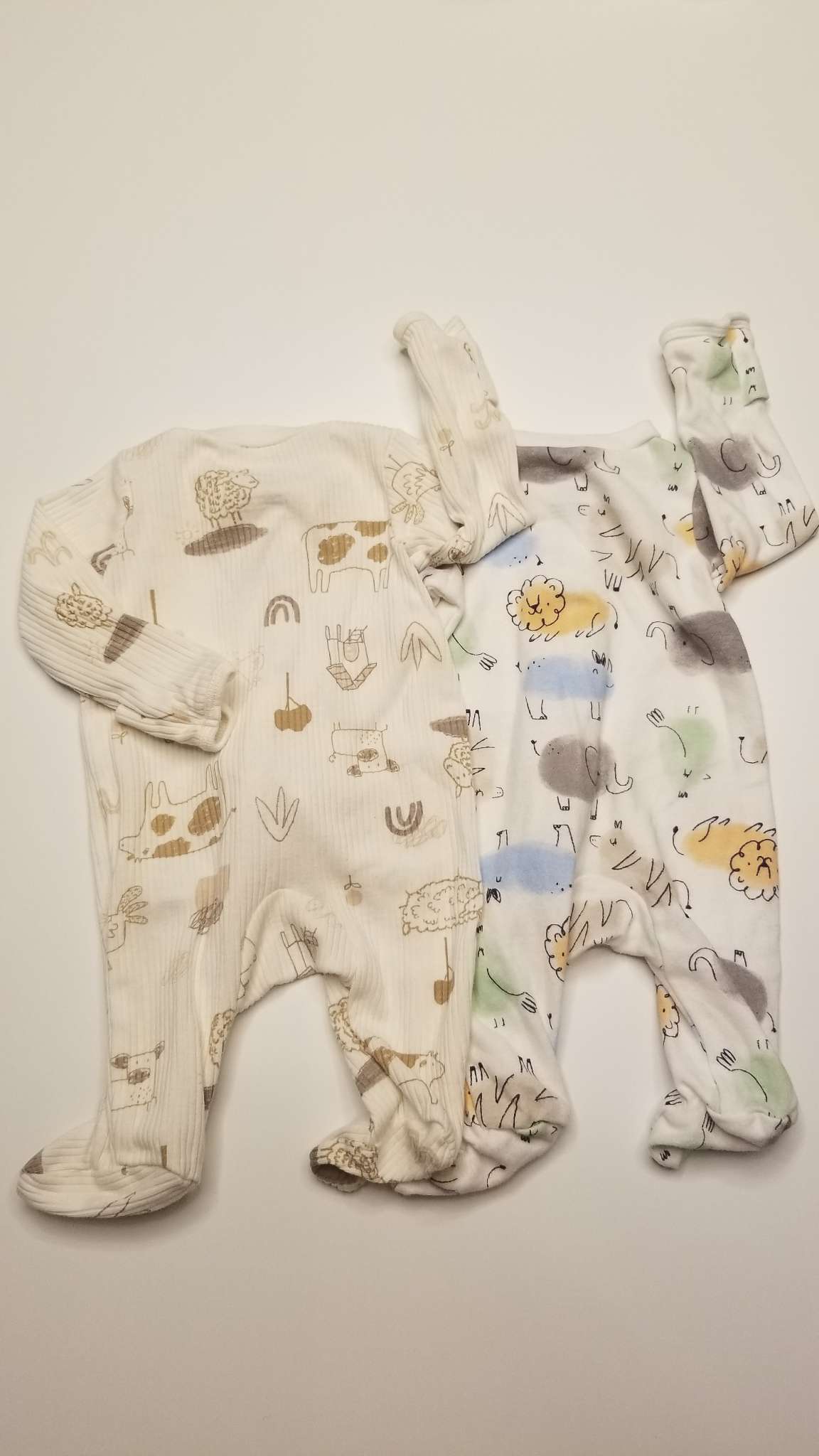Carter’s Sleepers, Set of 2, Size Newborn, Kids Newborn