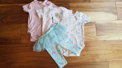 Mixed Girls Bundle, 7 Items, 0-3M, 3-6M, Kids 6 Month (3-6M)