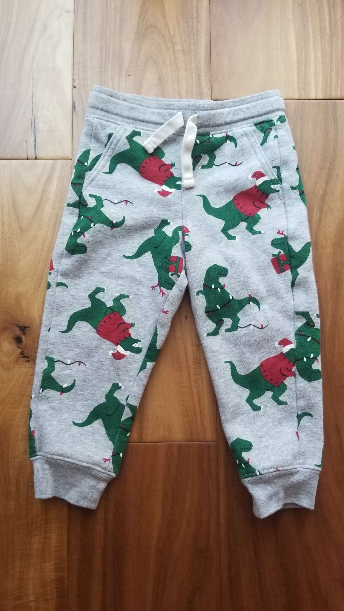 Carter’s Dinosaur Christmas Pants, 2T, Kids 2T