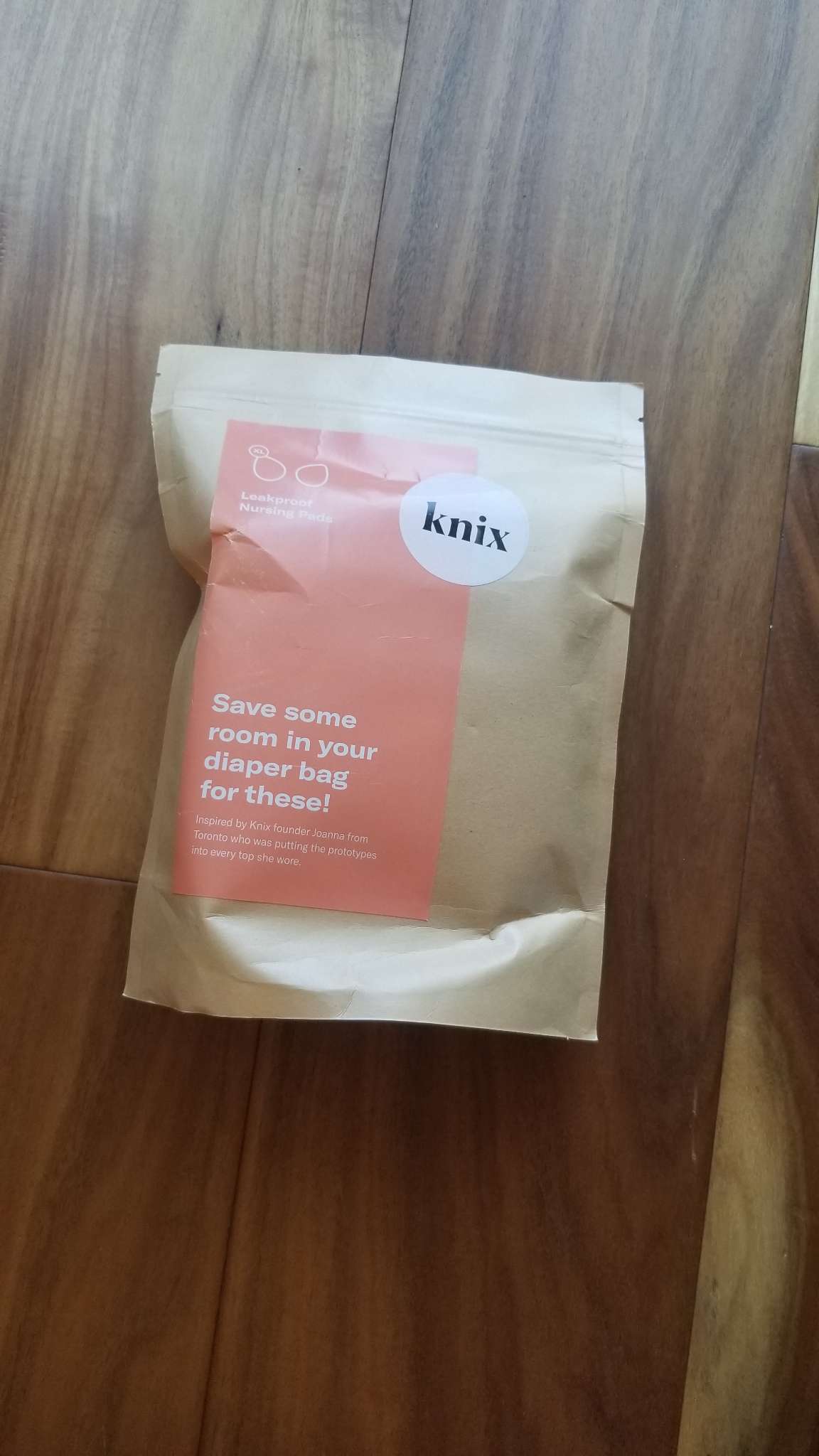 NWT Knix Leakproof Nursing Pads, Black, Size XL