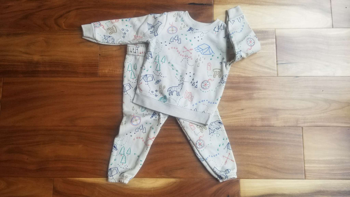 Garanimals Sweater and Sweatpant Set, 24M, Kids 24 Month (18-24M)