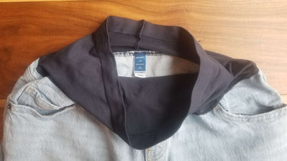 Old Navy Maternity Light Blue Wide Leg Jean, Size 6 Long , Maternity S (4-6)