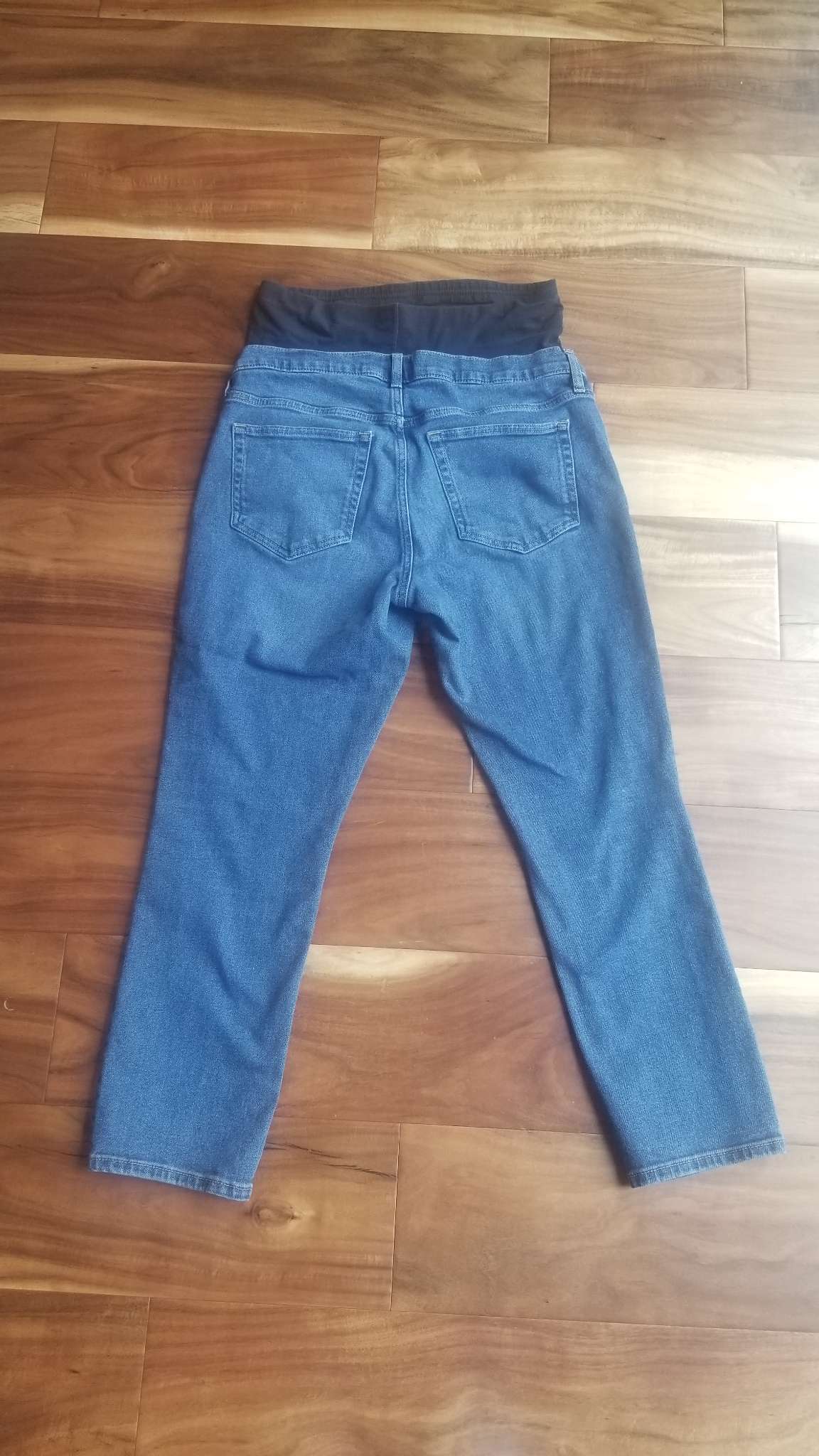 Gap Demin Full-Panel Maternity Blue Jeans, 29/8 Regular, Maternity M (8-10)