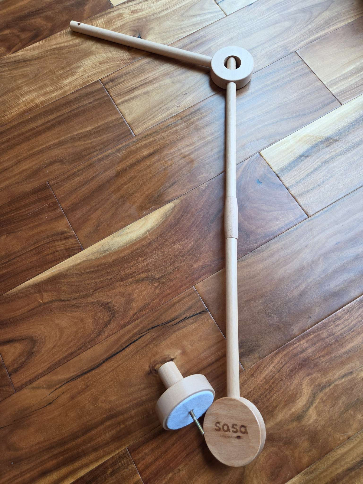 Sasa Beech Wood Crib or Change Table Mobile Arm
