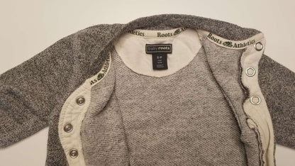 Roots romper, size small (3-6M), Kids 6 Month (3-6M)