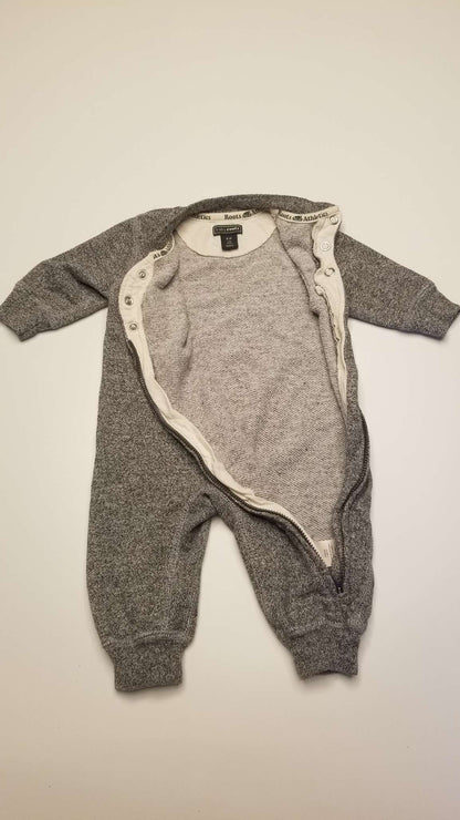 Roots romper, size small (3-6M), Kids 6 Month (3-6M)