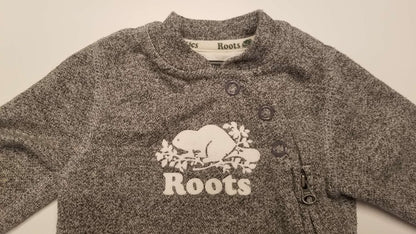 Roots romper, size small (3-6M), Kids 6 Month (3-6M)
