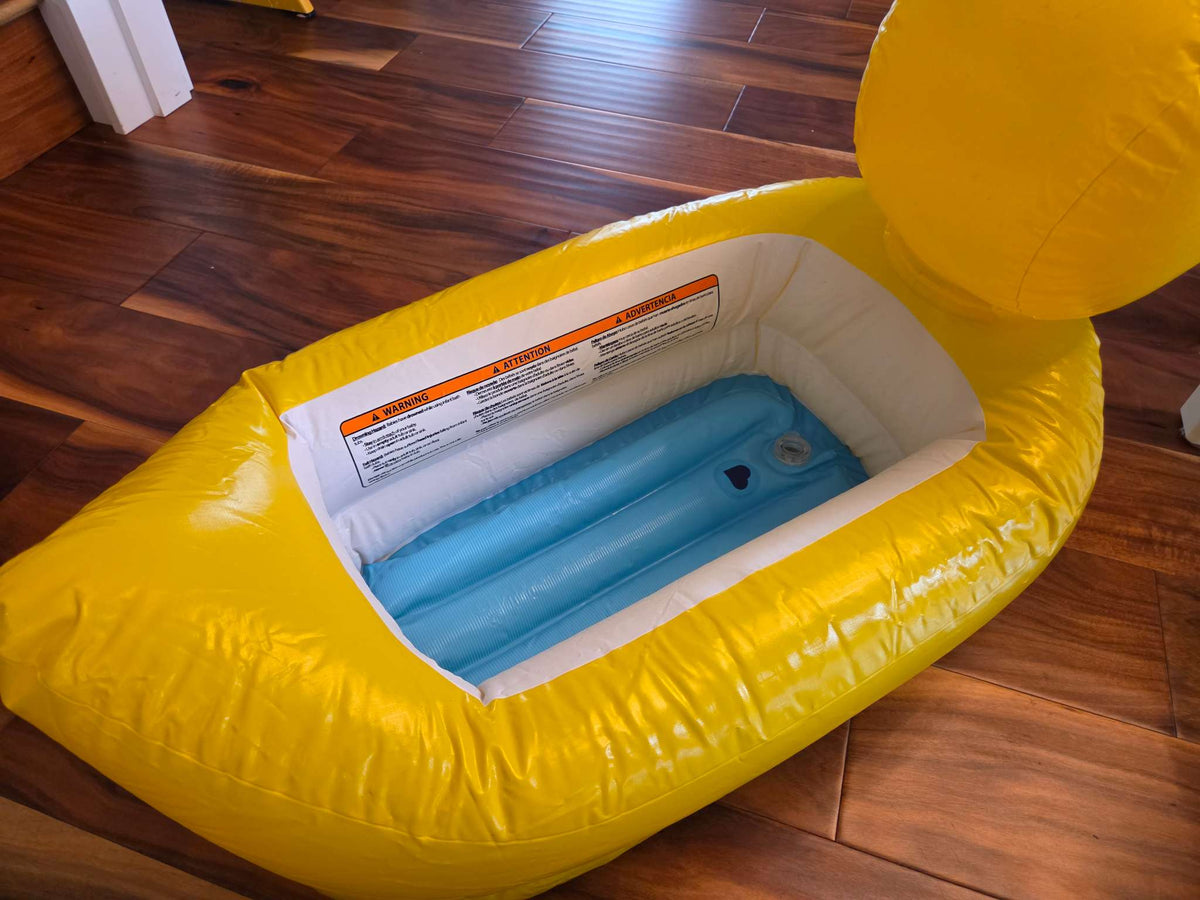 Munchkin Inflatable Duck Baby Bath Tub