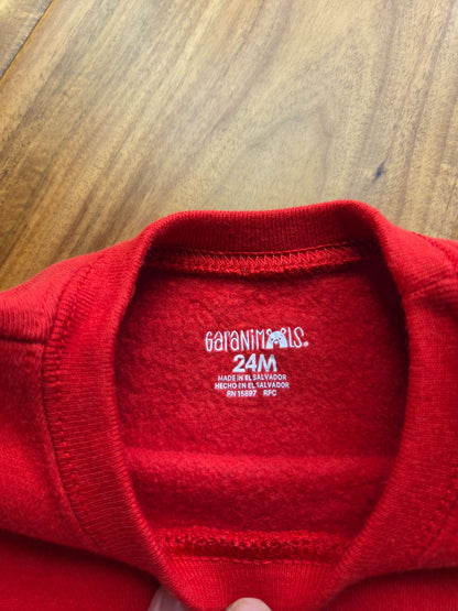 Garanimals Red Sweater, 24M, Kids 24 Month (18-24M)