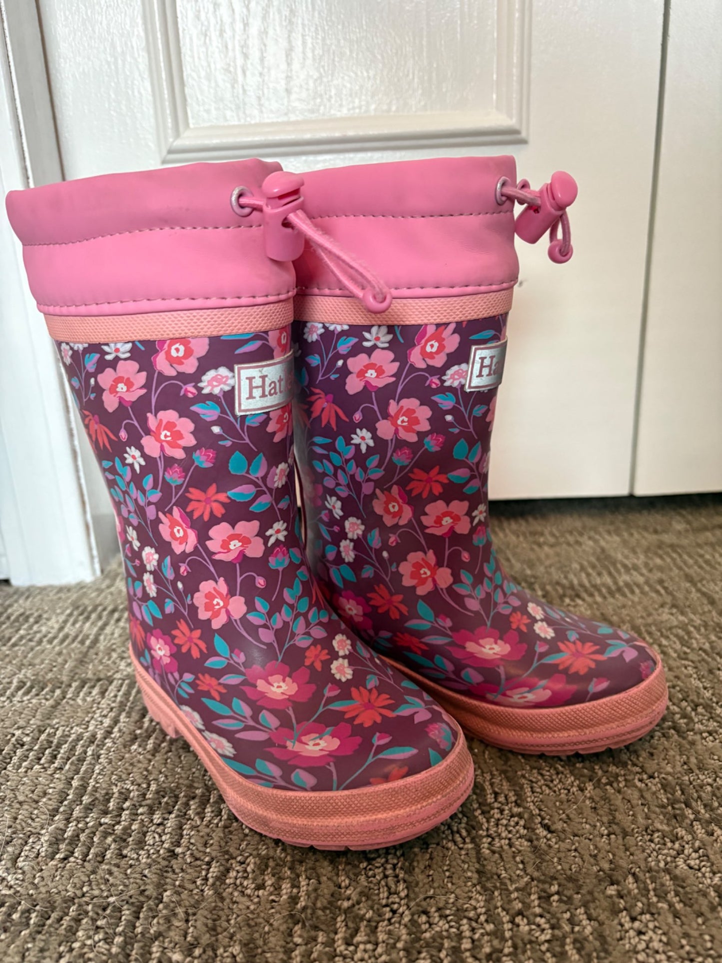 Girls Hatley Rain Boots size 8, Shoes 8 (Toddler:2-4yr)