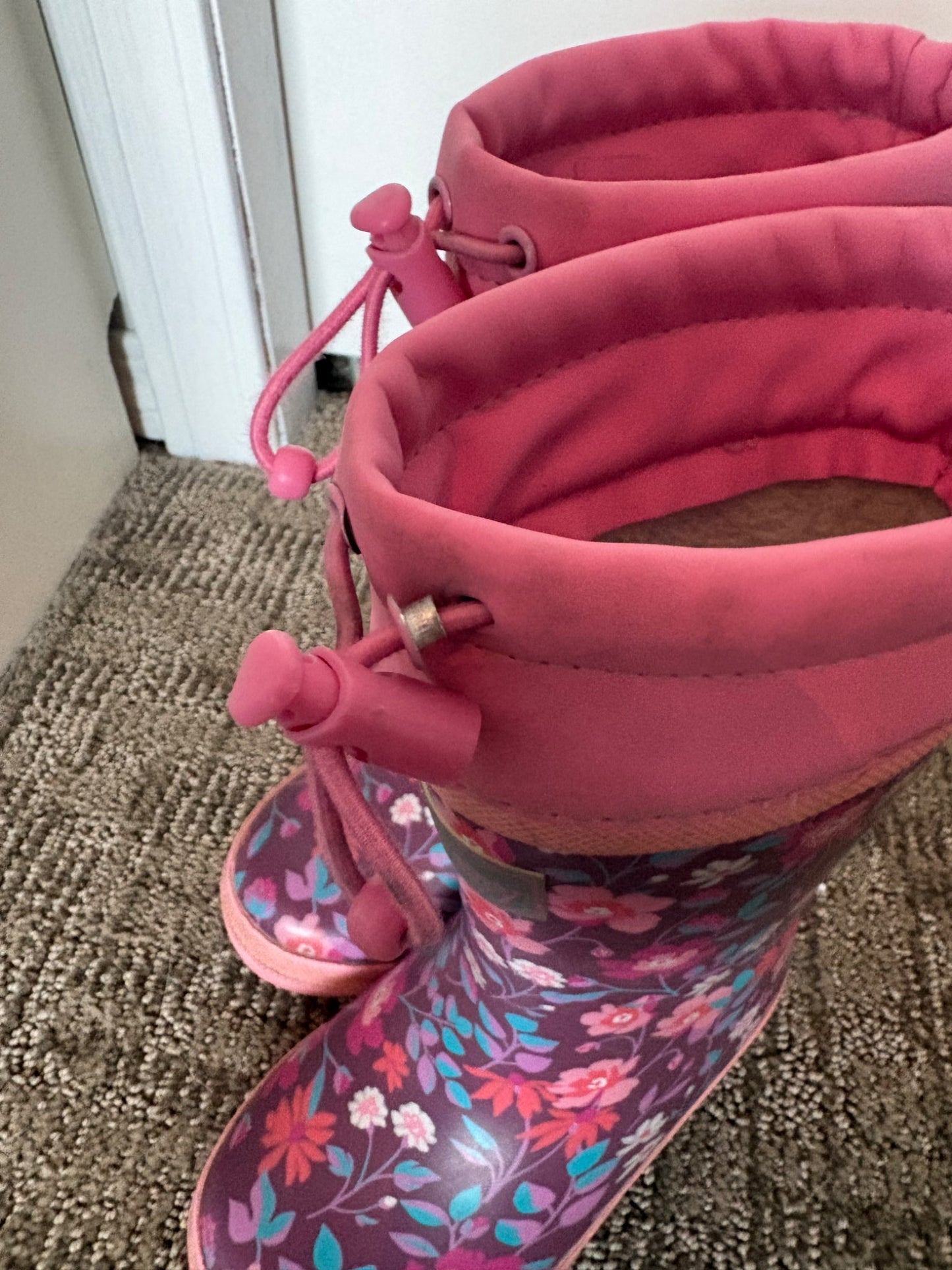 Girls Hatley Rain Boots size 8, Shoes 8 (Toddler:2-4yr)