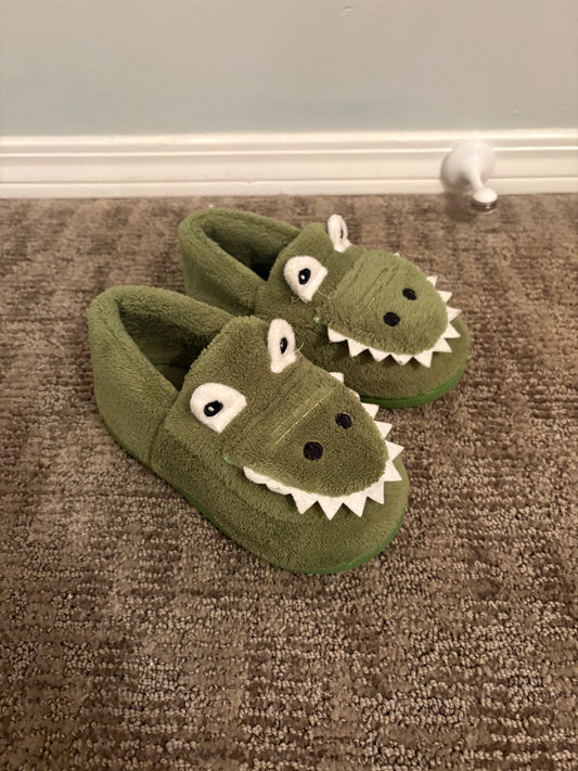 Crocodile slippers, Shoes 11 (Toddler:2-4yr)