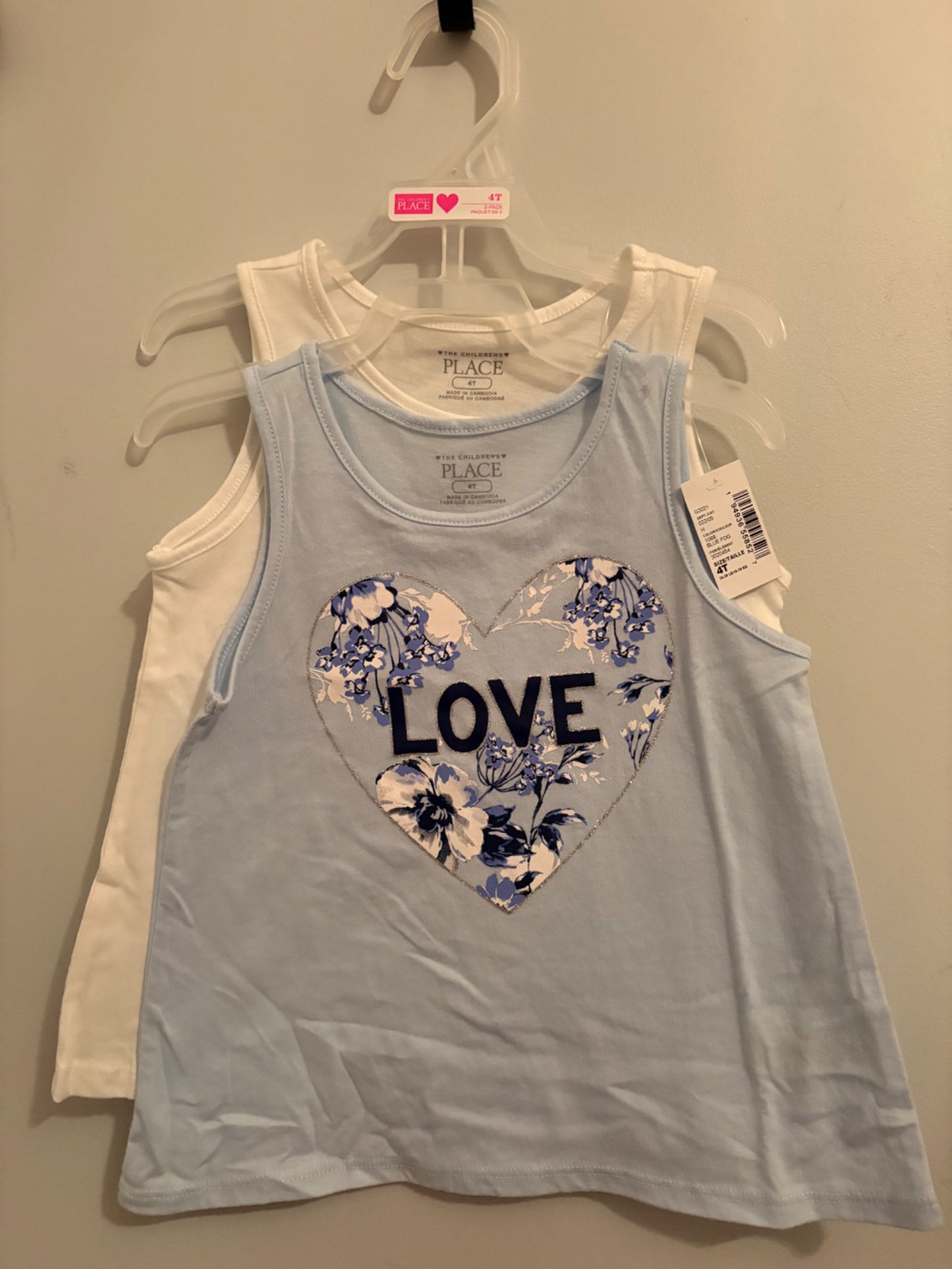NEW Girls tank tops 4T, Kids 4/4T