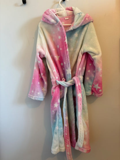 Girls unicorn robe 6-7 years, Kids 7